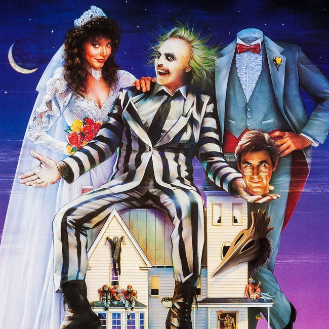 Beetlejuice Watch Party Shots for a Glow Afterlife Bar